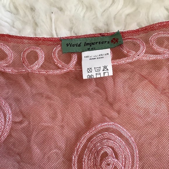 Vivid Importers 🌵 Women’s See Through Top - Picture 3 of 5